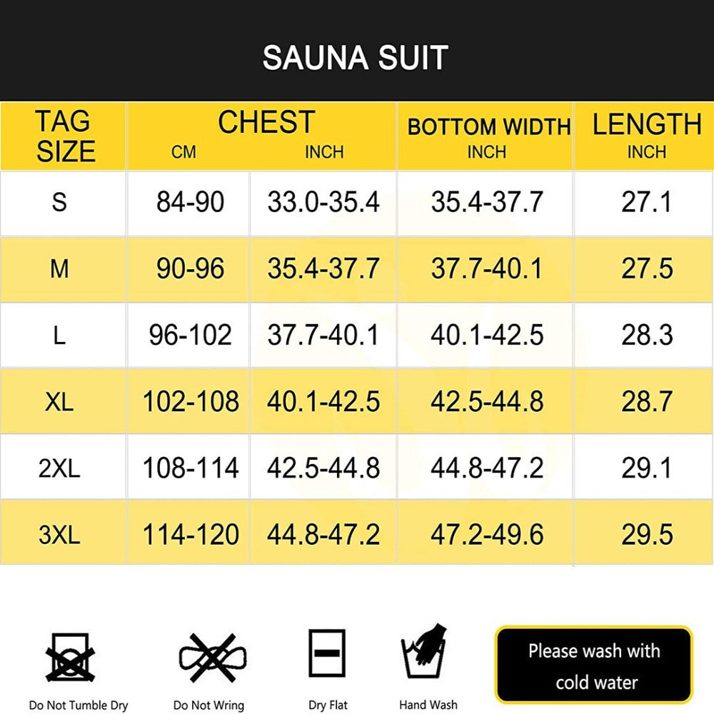 Brabic Workout Sweat Sauna Jacket
